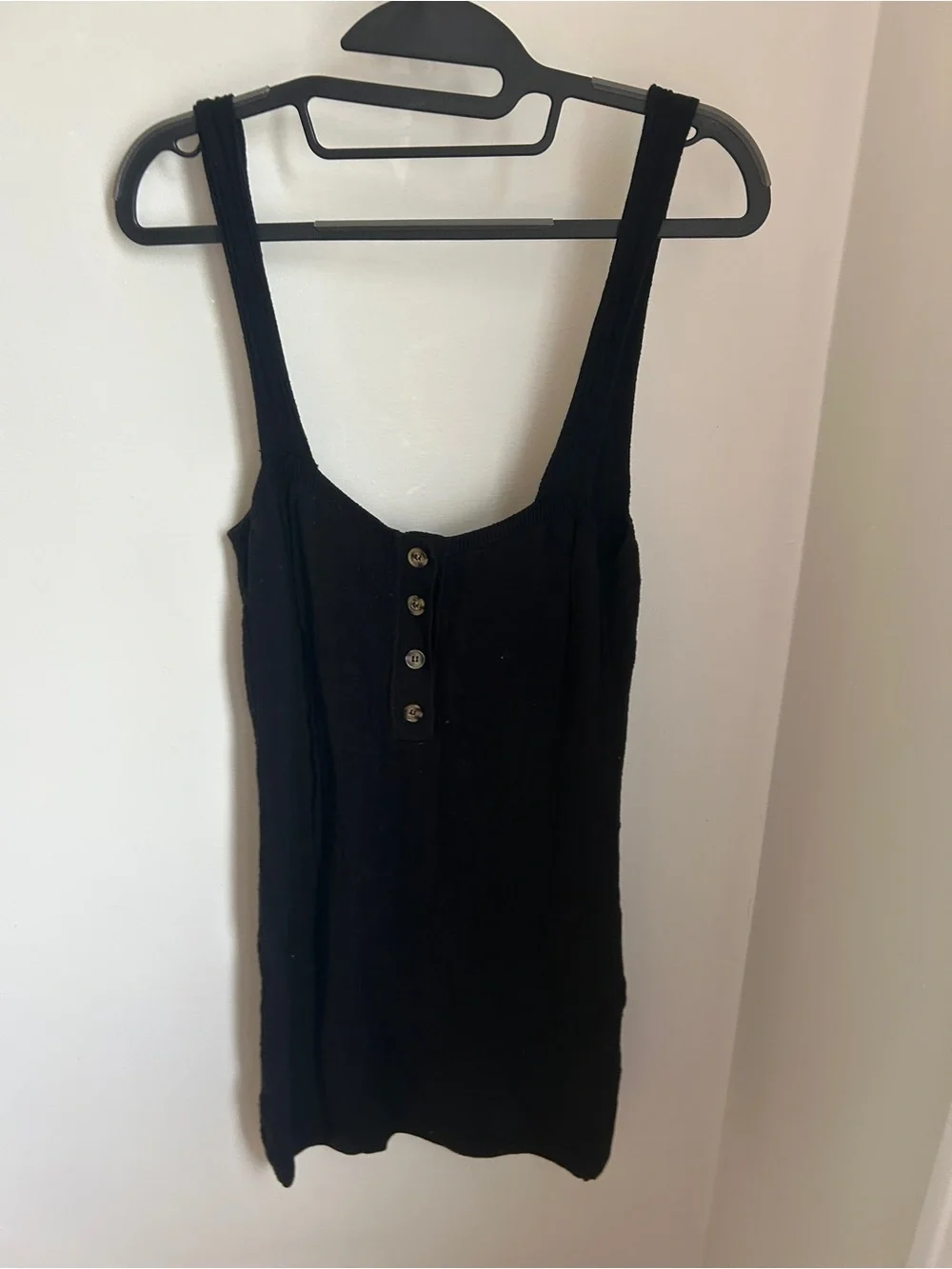 Classic Black Scoop Neck Tank Dress - free people